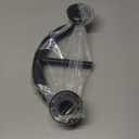 HealthCraft Plus Series Bathroom Grab Bar & Toilet Paper Holder (Matte Black)