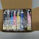 XIMO Remanufactured Ink Cartridge Replacement for Epson 98 T098 to use with Artisan 700 710 725 730 810 835 837 Printer,7 Pack(2 Black 1 Cyan 1 Magenta 1 Yellow 1 Light Cyan 1 Light Magenta)
