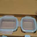 AILTEC Glass Food Storage Containers with Lids, [18 Piece] Glass Meal Prep Containers, Containers for Food Storage with Lids, BPA Free & Leak Proof (9 Lid & 9 Container)