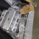 Boat Trailer Guides 2-4 Foot Bunk Boards Kit - 24 Inch Carpeted Guide On Tilting Side Bunks for High Beam, Box or C-Channel Trailers with Mounting Frames and Hardware