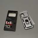 LeYi for Motorola G Play 2024 Case, Moto G Play 2024 Phone Case with Screen Protector and Slide Camera Cover, Military-Grade Protective Cell Case with Ring Kickstand Funda para Moto GPlay 4G, Silver