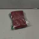 BGment Linen Burgundy Curtains 40 Inch Length for Kitchen Window, Small Semi Sheer Drapes for Cafe Over Sink Bathroom Lightweight Rod Pocket Light Filtering, 2 Panels Set, Each 30 Inch Wide