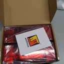 Wellmax 12V LED Trailer Lights, Submersible and Waterproof Low Profile Rectangular tail lights for RV, marine, boats, trailers