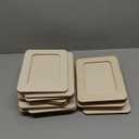 20 PCS Wooden Picture Frames for Crafts DIY Wood Picture Frames Unfinished Solid Wood Photo Picture Frames for 4 x 6 In Photos Standing Wooden Photo Frames for DIY Crafts Painting Arts Projects