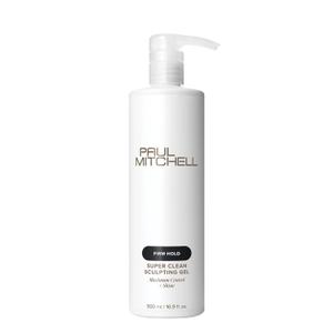 Paul Mitchell Super Clean Sculpting Gel, Firm Hold, High Shine Finish Hair Gel, For All Hair Types (16.9 Fl Oz (Pack of 1))
