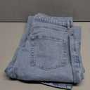 Amazon Essentials Women's High-Waisted Tummy Control Straight Leg Jeans, Size Large