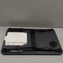 Laptop Desk for Bed Height Adjustable, Lap Bed Table with USB/Storage Drawer/Cup Holder/Tablet Stand/Book Shelf, Foldable Breakfast Tray Portable for Reading Writing, Sofa & Floor, Black