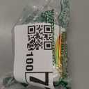 Gold Circle Thermal Labels Vinyl 2 Inch Self-Adhesive Round Glitter Stickers Roll Waterproof Printer Decals Name Tag for QR Code DIY Office Address 200 PCS