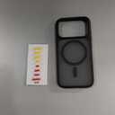 TORRAS Magnetic Shockproof for iPhone 17 Pro Case, Camera Control, Compatible with MagSafe, Military-Grade Protection, Stronger Slim Translucent Phone Case for iPhone 17 Pro, Black