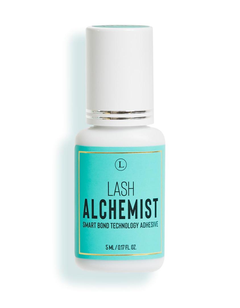 LBLA Alchemist Black Adhesive - 8-10-Week Retention Lash Glue for Extensions - 1-2 Second Fast-Drying Lash Extension Glue for All Humidity Ranges - Oil-Proof Lashbox LA Professional Eyelash Adhesive