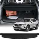SCITOO Cargo Cover 2016-2022 Fit for Mercedes-Benz GLC Upgraded Retractable Rear Trunk Cover with Aluminum PVC&Plastic