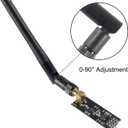 5pcs Wireless Transceiver Module 2.4G 1100m NRF24L01+PA+LNA in Antistatic Foam for ArduinoIDE Compatible with Antenna