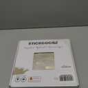 DICOFUN 10-Sheet Peel and Stick Backsplash Tile, Brown Birch Wood Look PVC Mixed Metal Gold Stick on Backsplash Tiles for Kitchen, 9.4 sq.ft