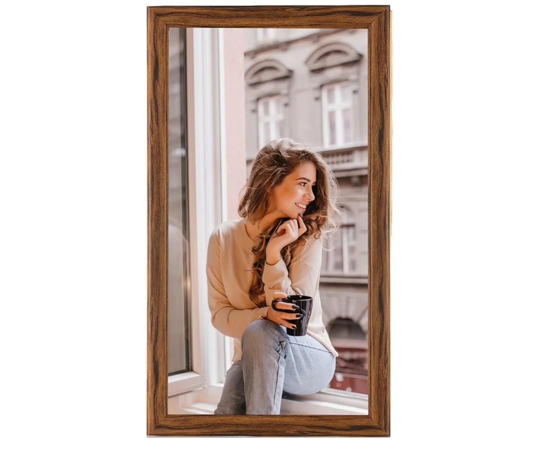 11x22 Wood Frame Brown, Rustic Natural Wooden 22x11in Poster Picture Frame, Distressed 11 x 22inch Woodgrain Gallery Photo Frame with HD Plexiglass, Horizontal Vertical Wall Mounting Display 1pcs 11x22 Wood Frame Brown, Rustic Natural Wooden 22x11in Poster Picture Frame, Distressed 11 x 22inch Woodgrain Gallery Photo Frame with HD Plexiglass, Horizontal Vertical Wall Mounting Display 1pcs