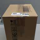 CEROELDA Small Trash Can with Lid-5L/1.3 Gal,Stainless Steel Outdoor Dog Poop Garbage Can-Farmhouse Retro Metal Waste Bin w/Step Pedal for Bathroom Bedroom Office-Soft Close-Black