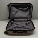 Kenneth Cole REACTION Out of Bounds Lightweight Hardshell 4-Wheel Spinner Luggage, Rose Gold, 28-Inch Checked