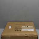 Rattan Nightstand,Farmhouse Bedside Table with 2 Storage Drawer and Open Wood Shelf, for Bedroom and Small Spaces,Night Stand with Solid Wood Legs (Grey Oak)