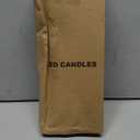 GenSwin Flameless Ivory Taper Candles Flickering with 10-Key Remote, Battery Operated Led Warm 3D Wick Light Window Candles Real Wax Pack of 6, Christmas Home Wedding Decor(0.78 X 9.64 Inch)