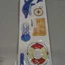 4 x 36 Pcs Birthday Cruise Door Magnet Decorations Funny Cruise Ship Essentials Reusable Cruise Ship Door Magnets Magnetic for Happy Birthday Cabin Door Ship Car Carnival Decorations