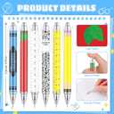 Thenshop 24 Pcs Teacher Appreciation Gifts Bulk Teachers Notebook Pens Bulk End of Year Thank You Gifts for Teacher Employee Team Coworker Nurse Staff Office Supplies(24 Pcs,Colorful)