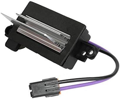AC Blower Control Module Heater Blower Resistor 15-80567 89018778 4P1516 Compatible With Chevy Silverado, Trailblazer, Cadillac Escalade, GMC Envoy, Sierra, Buick Rainier