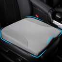 Car Seat Cushion, Car Seat Cushions for Driving with Comfort Memory Foam - Sciatica & Back Pain Relief, Suitable for Car, Truck, Office Chair (Gray)