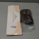 SARLA Invisible Wire Hair Extensions with 3 Clips Short Synthetic Wavy Curly Hairpiece Adjustable Transparent Headband for Women 14 Inch Ash Medium Brown/Ash Blonde