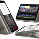 ESR for iPad A16 Case, iPad 11th/10th Generation Case (2025/2022), Removable Magnetic Cover, Adjustable Portrait/Landscape Stand, 9 Standing Angles, Shift Series, Titanium