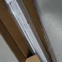 LazBlinds Cordless Cellular Shades, No Tools No Drill Blackout Honeycomb Shades Pleated Blinds for Windows, 33'' W x 72'' H, Silver White