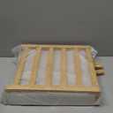 Kitsure Bamboo Wooden Shoe Rack for Closet - Stackable Shoe Organizer with Modular Structure, Space-Saving Shoe Shelf for Entryway, Living Room, Bedroom, 26.8" x 11" x 18.9", Natural (26.8"Wide - 3 Tiers, Nature)