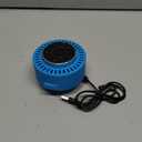 Bluetooth Speaker, Shower Speaker IPX7 Waterproof, Speakers Bluetooth Wireless with Rich Bass, Portable Speaker with LED Light, Suction Cup,8H Playtime, for Bathroom Party Beach, Ideal Gifts, Blue