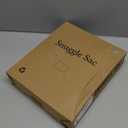 Snuggle Sac Buttery Grey Throw Blanket for Couch, Reversible Super Soft Warm Blankets Cozy Knit Fuzzy Plush Lightweight Throws for Sofa, Bed, Heather Grey, 50"x 60"