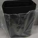 Vanpopubs 2 Pack 2.7 Gal Bathroom Trash Can with Lid, Automatic Trash Can Small Smart Garbage Can Touchless, Slim Motion Sensor Waterproof Plastic Trash Bins for Bedroom Office Kitchen Toilet Black