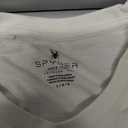 Spyder Womens Core Classic Logo Graphic Short Sleeve Tee T-Shirt, Pearl, L