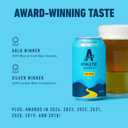 Athletic Brewing Company Craft Non-Alcoholic Beer - 12 Pack x 12 Fl Oz Cans - Run Wild IPA - Low-Calorie, Award Winning - The Ultimate Sessionable IPA Subtle Yet Complex Malt Profile