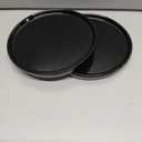 2 Pack Ceramic Plant Saucer 7 Inch Plant Tray, Durable Sturdy Flower Pot Drip Trays for Indoor and Outdoor
