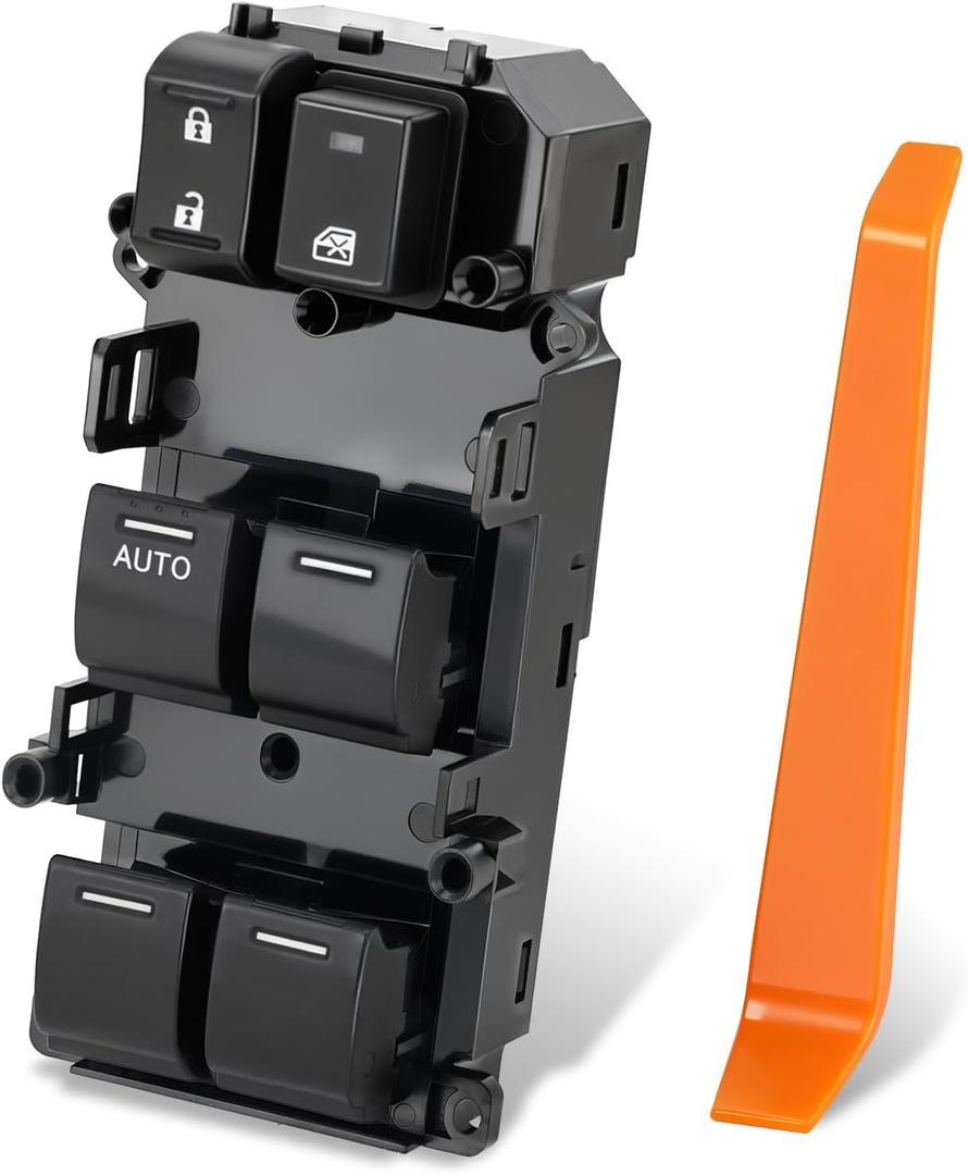 35750-T0A-A11 24 Pins Master Power Window Switch Compatible with 2014-2017 Honda CR-V 2.4L with Removal Tool Orange Replace 35750T0AA11