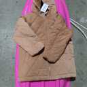 Amazon Essentials Unisex Kids and Toddlers' Long Quilted Jacket (3T, Light Brown)