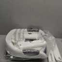 Potty Training Seat, SKYROKU Upgrade Toddler Toilet Seat for Kids Boys Girls, 2 in 1 Potty Training Toilet, Splash Guard Anti-Slip Pad Step Stool,New Sector-Shape Stabilized Base (Grey)