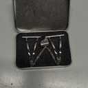 Secbolt Stainless Steel Bands Compatible with Apple Watch Band 38mm 40mm 41mm 42mm iWatch Series 11/ 10/ 9/ SE/ 8/ 7/ 6/ 5/ 4/ 3/ 2/ 1, Dressy Metal Bangle Bracelet Women, Silver