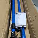 Cabinet Jacks for Installing Cabinets, Heavy Duty Third Hand Support Pole,Drywall Jack,Premium Dust Barrier Pole,Telescopic Adjustable Support Pole For Celling Extend from 49.2 to 114.2 inches 4PC