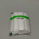 10 Gallon 60pcs Medium Clear Trash Bags Strong Clear Garbage Bags, Bathroom Trash Can Bin Liners, Plastic Bags for Office Home Kitchen, Waste Basket Liner, Fit 30 Liter, 10 Gal(10G60-Clear)