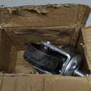 Floor Jack Casters for 3 Ton Floor Jack, Cast Iron Caster Wheels, Quality Replacement Parts Fit for ATD, Cornwell, Mac Tools, Matco, Mountain, Napa, Sunex & More, Pack of 2 (12mm Stem)