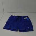 Nautica Men's Solid Quick Dry Classic Logo Swim-Trunk (Large, Bright Cobalt)
