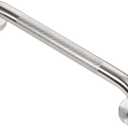 16inch Textured Handicap Grab Bar for Shower, Shower Handles for Elderly, Shower Grab Bars for Seniors with Concealed Screws Brushed Nickel