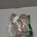 Kiderence Toddler Girls Dress Shoes Little Kids Mary Janes Ballet Flats Toddler (Size: 5 Toddler, Gold)