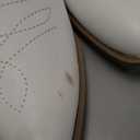 DREAM PAIRS Women's Cowboy Boots Pull On Cowgirl Boots Mid Calf Western Boots,  (6.5, White)