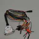 Astibym 3 LED Lights Boot Bench Cable DB25 Bench Pinout Cable for SM2 PRO J2534 VCI Read Write, Other Repair Tools