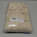 JIUZHEN Bar Stool Covers Set of 4 Velvet Barstool Seat Covers Washable Stretch Counter Height Chair Slipcovers for Kitchen Dining Room Rectangular Pub Stool Cover Removeable, Camel