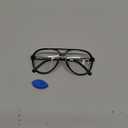 livho Blue Light Blocking Glasses, Fashion Fake Oversized Aviator Vintage Glasses, Retro Pilot Computer Glasses for Women/ Men